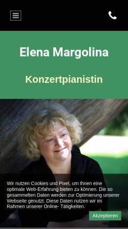 Vorschau der mobilen Webseite www.margolina.de, Margolina, Elena