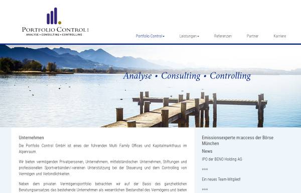 Vorschau von portfoliocontrol.de, Portfolio Control GmbH