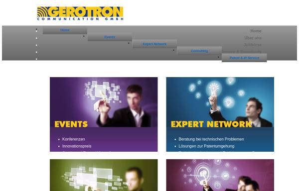 Vorschau von www.gerotron.com, Gerotron Communication GmbH