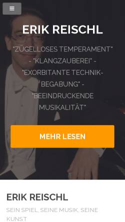 Vorschau der mobilen Webseite www.erik-reischl.de, Reischl, Erik