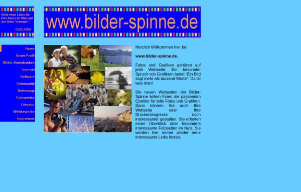 Vorschau von www.bilder-spinne.de, Freefotos und Cliparts