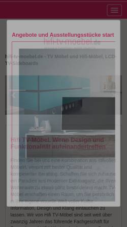 Vorschau der mobilen Webseite www.audio-objekte.de, Audio Objekte, Uwe Polch