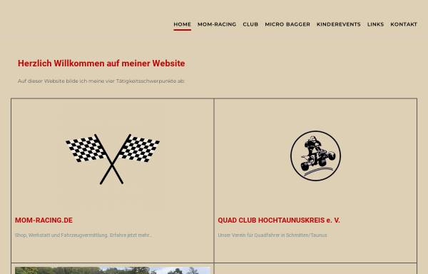 Vorschau von www.quadclub.de, Quad Club Hochtaunus e.V.