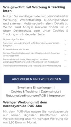 Vorschau der mobilen Webseite www.nn-online.de, Zu keinen Kompromissen bereit
