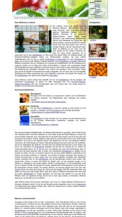 Vorschau der mobilen Webseite www.das-wellness-lexikon.de, Das Wellness Lexikon