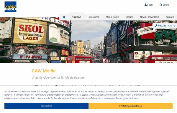 Vorschau von www.caw-media.de, CAW Media GmbH