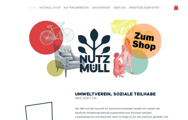 Vorschau von www.nutzmuell.de, Nutzmüll e.V.
