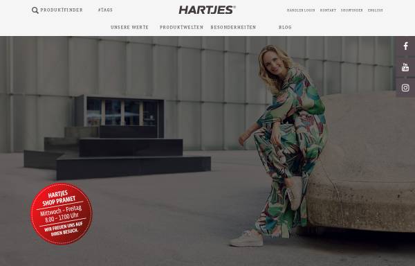 Vorschau von www.hartjes.at, Hartjes GmbH