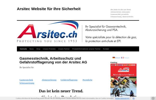 Vorschau von www.arsitec.ch, Arsitec AG