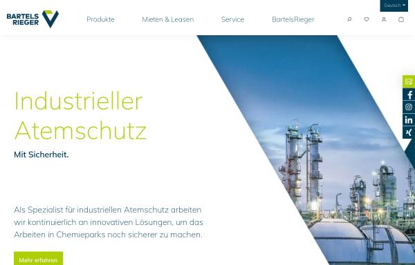 Vorschau von www.bartels-rieger.de, Bartels & Rieger GmbH & Co