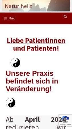 Vorschau der mobilen Webseite dr.troetscher.com, Praxis Dr. Gernot Trötscher