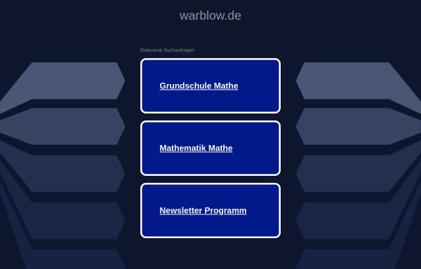 Vorschau von www.warblow.de, Denksportaufgaben