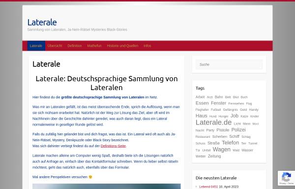 Vorschau von www.laterale.de, Eckhards Laterale