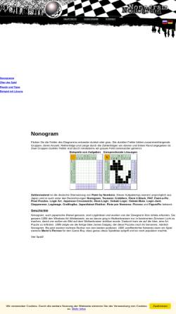 Vorschau der mobilen Webseite www.rozov.de, Nonogram