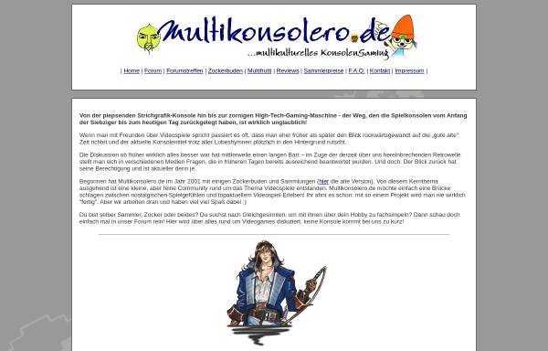 Vorschau von www.multikonsolero.de, Multikonsolero.de