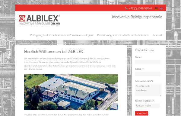 Vorschau von www.albilex.de, Albishausen GmbH & Co. KG