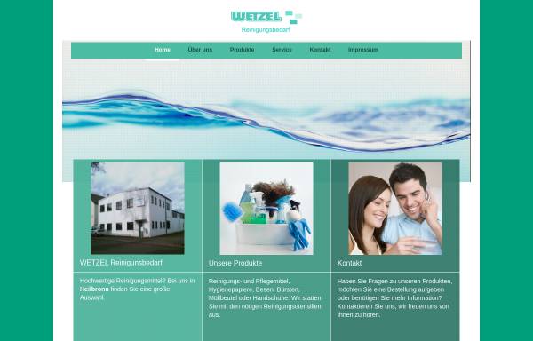 Vorschau von www.wetzel-reinigungsbedarf.com, Reinigungsbedarf Wetzel e.K.