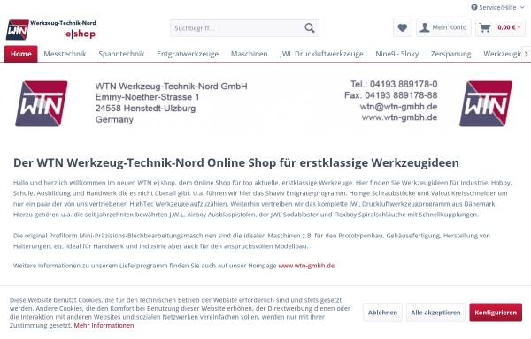 Vorschau von www.wtn-shop.de, WTN Werkzeug-Technik-Nord
