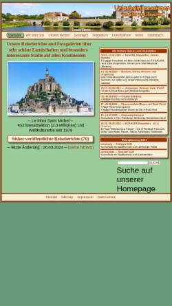 Vorschau der mobilen Webseite www.joachimgerhard.de, Reise Seiten [Elke & Joachim Gerhard]