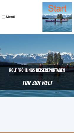 Vorschau der mobilen Webseite www.rolf-froehling.de, Reisereportagen [Rolf Fröhling]