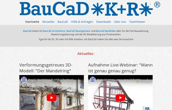 Vorschau von www.baucad.de, BauCaD *K+R*