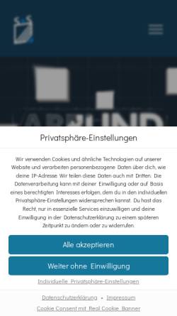 Vorschau der mobilen Webseite www.abbund.com, S&S Datentechnik für den Holzbau GmbH