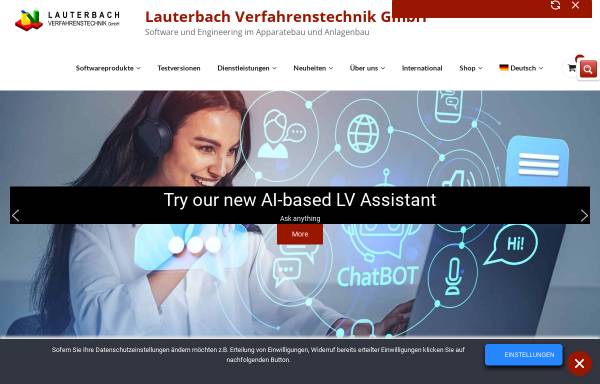Vorschau von www.lv-soft.de, Lauterbach Verfahrenstechnik