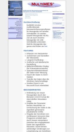 Vorschau der mobilen Webseite www.multimes.de, MultiMES