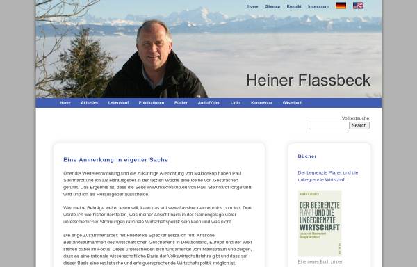 Heiner Flassbeck