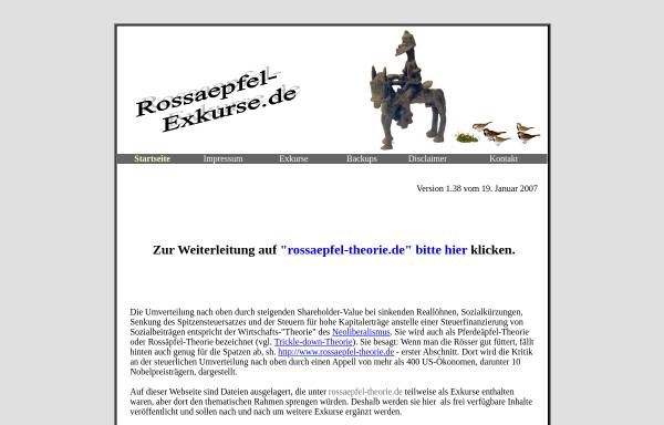 Vorschau von www.rossaepfel-exkurse.de, Rossäpfel-Exkurse