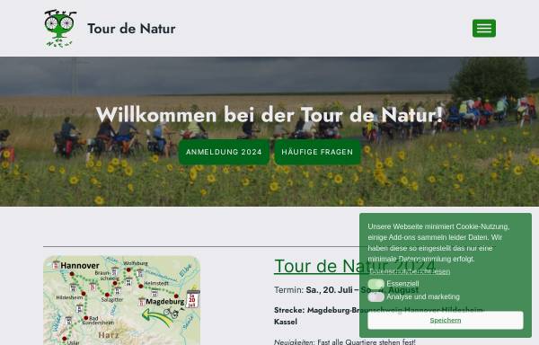 Vorschau von tourdenatur.net, Tour de Natur