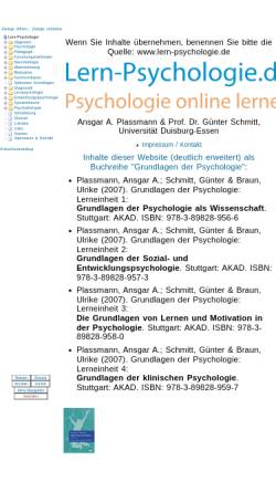 Vorschau der mobilen Webseite www.lern-psychologie.de, Lern-Psychologie