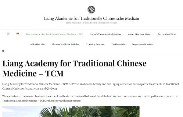 Liangs Internationale Akademie fürTtraditionelle Chinesische Medzin