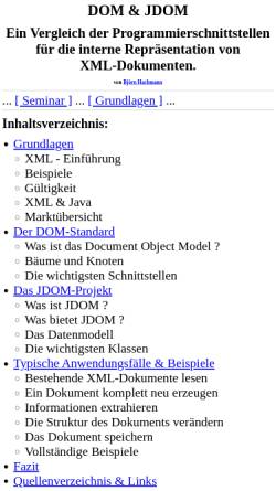 Vorschau der mobilen Webseite www.fh-wedel.de, DOM und JDOM