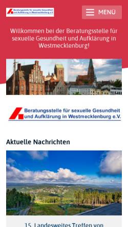 Vorschau der mobilen Webseite wismar.aidshilfe.de, Aids-Hilfe Westmecklenburg e.V.