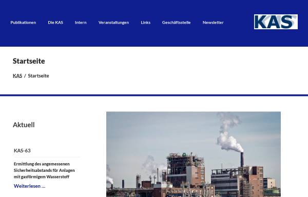 Vorschau von www.sfk-taa.de, Störfall-Kommission und Technischer Ausschuss für Anlagensicherheit
