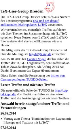Vorschau der mobilen Webseite www.tn-home.de, Dresden