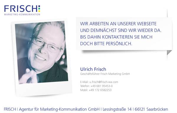 Vorschau von www.frisch-wa.com, Frisch Agentur für Marketing-Kommunikation GmbH