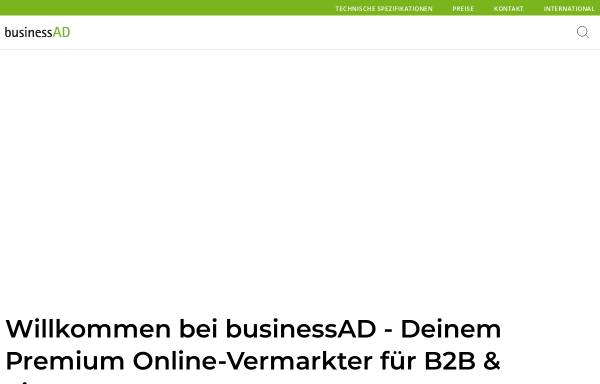 Vorschau von www.businessad.de, Business Advertising GmbH