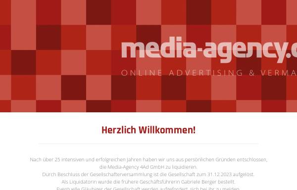 Vorschau von media-agency.com, Media-Agency 4Ad GmbH