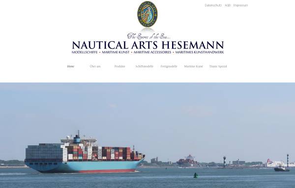 Vorschau von www.nauticalarts.de, Nautical Arts Hesemann