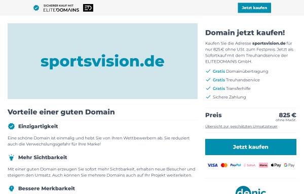 Vorschau von sportsvision.de, SVI SportsVison-Institut, Inh. Christina Kreuzmair