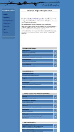 Vorschau der mobilen Webseite www.moroder.it, Oberschule für Geometer