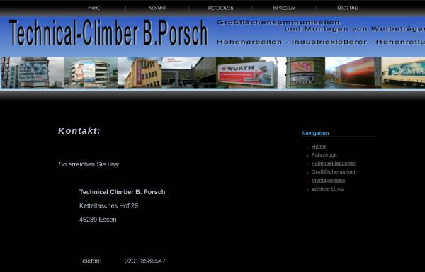 Rainer Porsch - Technical-Climber