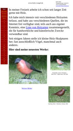 Vorschau der mobilen Webseite www.holz-voegel.de, Zeller, Rolf