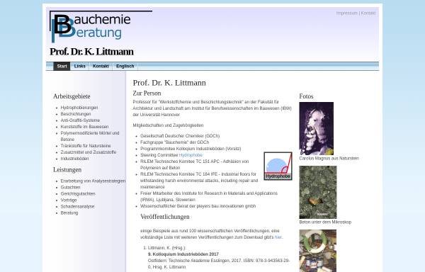 Vorschau von www.littmann.de, Klaus Littmann