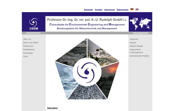 Vorschau von www.professor-rudolph.de, Prof. Dr. Dr. K.-U. Rudolph GmbH