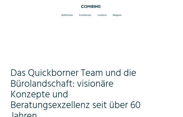 Vorschau von www.quickborner-team.de, Quickborner Team Gesellschaft für Planung und Organisation mbH
