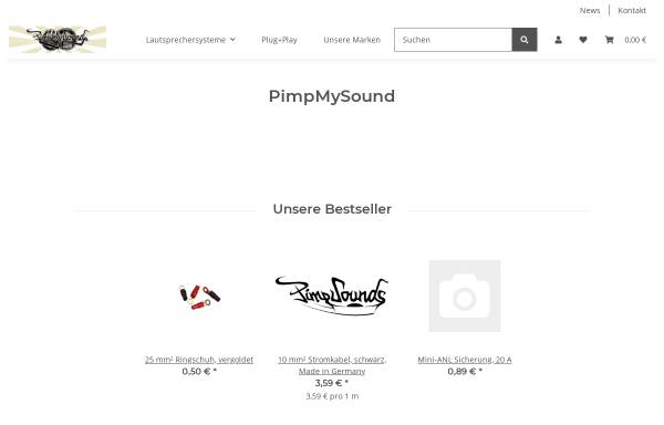 Vorschau von pimpmysound.com, PimpMySound, Achim Kinnen