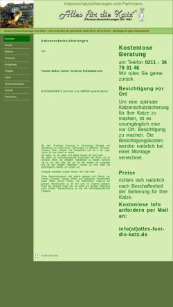 Vorschau der mobilen Webseite www.alles-fuer-die-katz.de, Alles für die Katz, Werner Halver